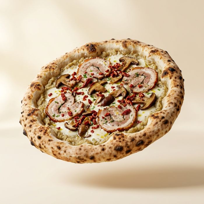N° 2 · Porcini e porchetta di Ariccia