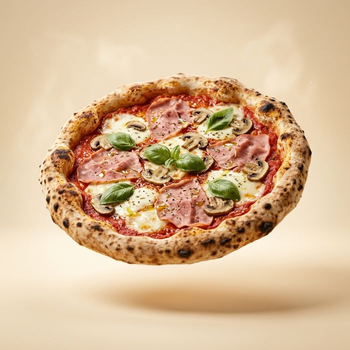 Prosciutto e funghi